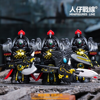 战锤40K禁军天鹰终结者利刃守卫星际战士第三方积木人仔拼装玩具