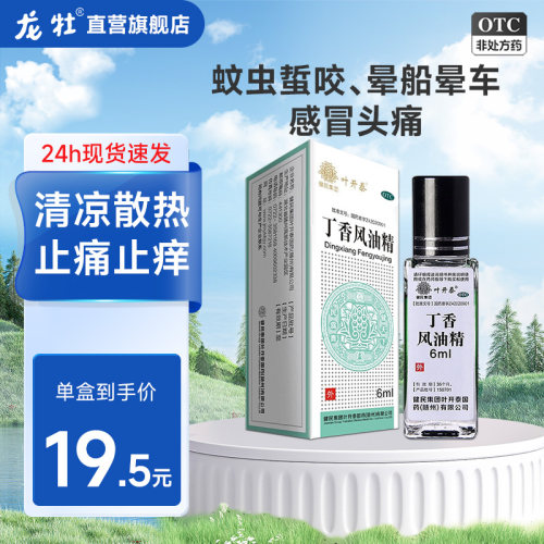 [叶开泰]丁香风油精6ml*1瓶/盒