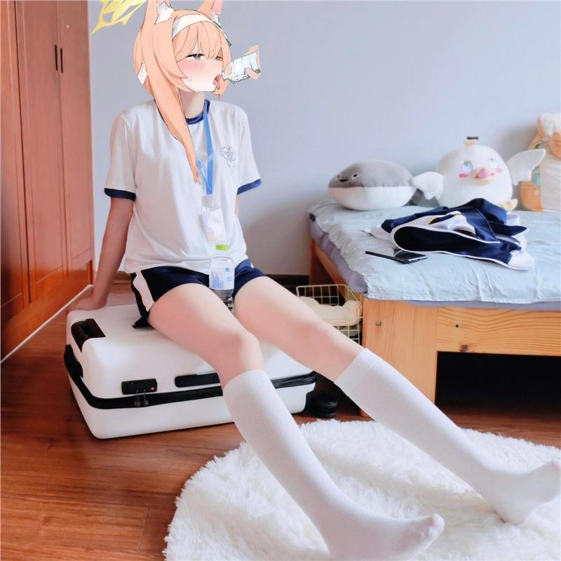 碧蓝蔚蓝档案玛丽体操服
