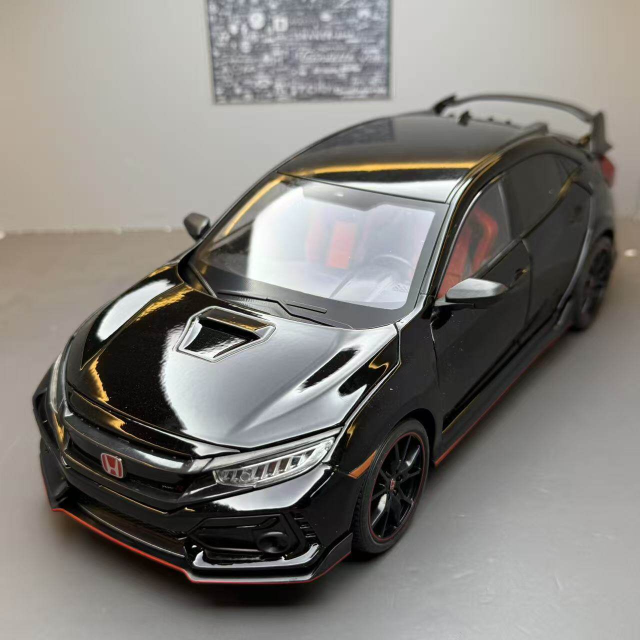 本田思域type-R合金汽车模型玩具