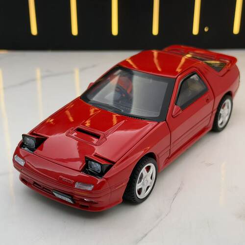马自达RX-7FC合金跑车模型玩具车