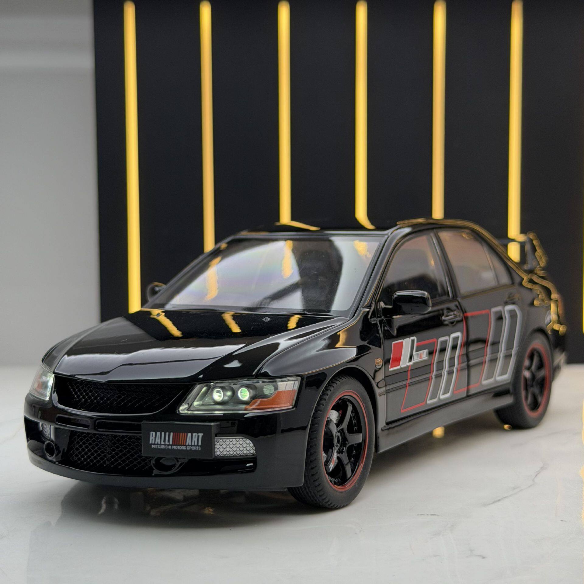 三菱EVO9代合金汽车模型玩具礼物