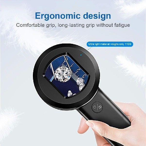 50X Portable Magnifier 2 Inch IPS Screen Rechargeable