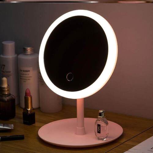 Makeup mirror with light LED mirror化妆镜带灯智能梳妆镜LED1