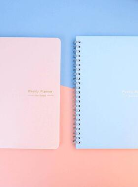 A5 Agenda Planner Notebook Secret Diary Weekly Goal Habit Sc