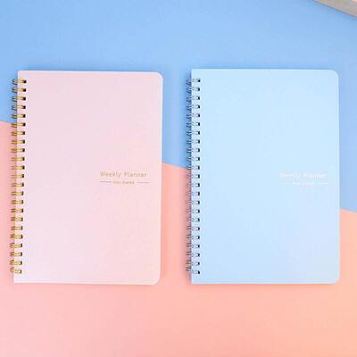 A5 Agenda Planner Notebook Secret Diary Weekly Goal Habit Sc