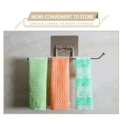 1/4PCS Kitchen Paper Holder Towel Storage Hook Toilet Paper