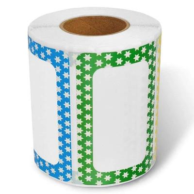 50-150pcs Colorful Blank Handwritten Name Stickers Labels Ch