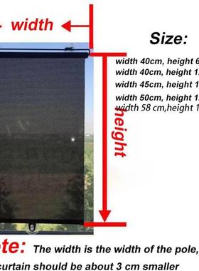 Blackout Curtains Awning Roller Blinds Window Curtain For Li