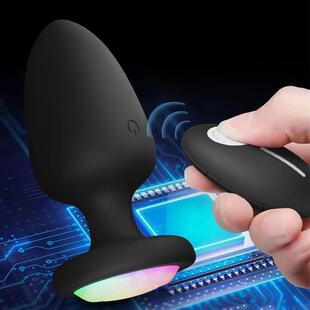 Vibrating Plug Remote Control Vibrator Anal Butt Plugs Male