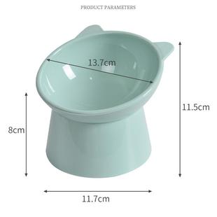 Foot Dog Food Bowl Wate Pet High Protector Cat Neck