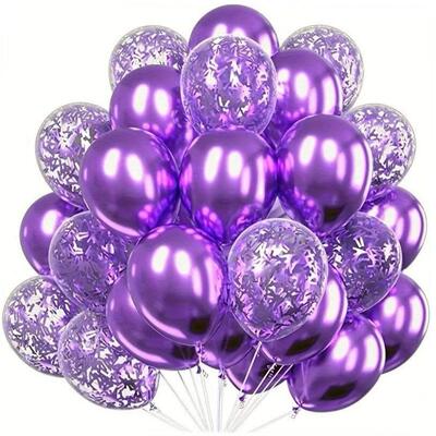 30pcs Confetti Latex Balloons For Birthday Party Decoration