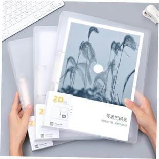 folder a4 2-d ring file 2holes loose leaf binder活页夹