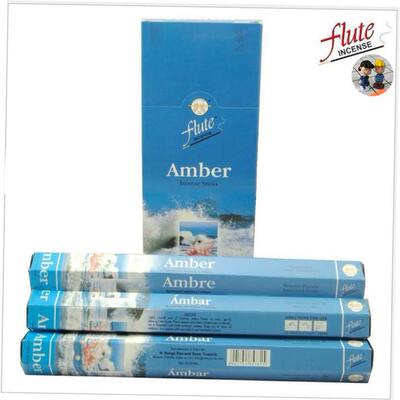 Flute Indian Natural Incense Sticks Pack of 20 Fragrance