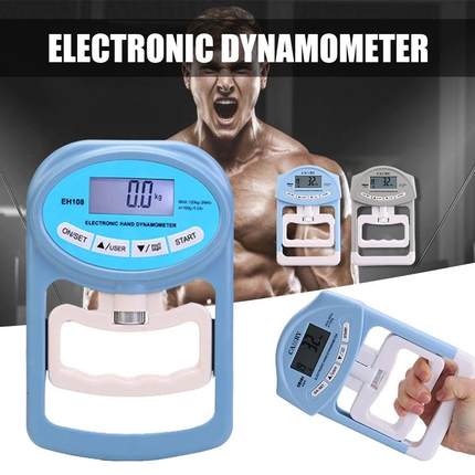 Grip Strength Tester 268Lbs/120Kg Digital Hand Dynamometer G