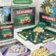 Game Jigsaw Words Scrabble Table Puzzles Spelling Kids Board
