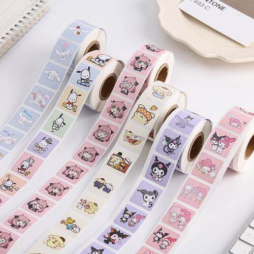 500Pcs/set Kawaii Washi Tapes Cartoon Journal Decoration