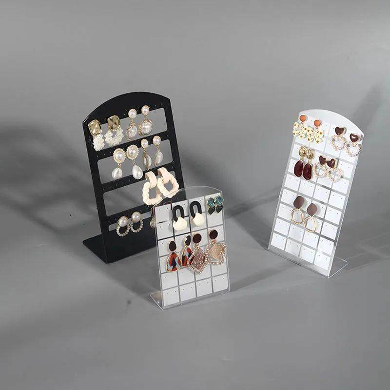 48/72 Holes Portable Earrings Ear Studs Holder Jewelry Displ