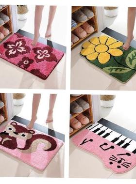 Bathroom MATS, foot gaddi  Door pad, carpet. cushion absorbe