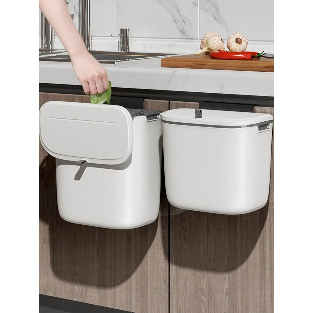 kitchen accessories ，Wall-mounted trash can， Storage trash - 封面