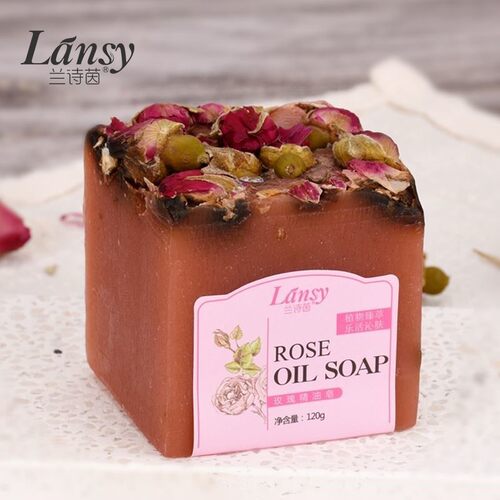 玫瑰花精油皂洗脸洗澡沐浴洋甘菊茉莉花薰衣草面部保湿卸妆手工皂