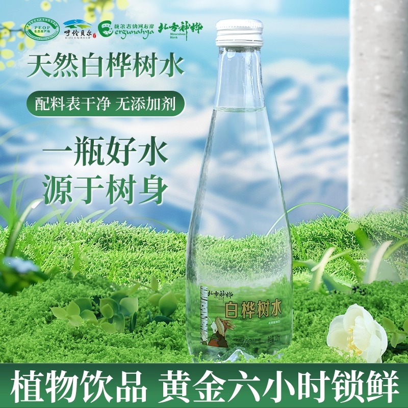 北方神桦白桦树水330ml*6瓶装