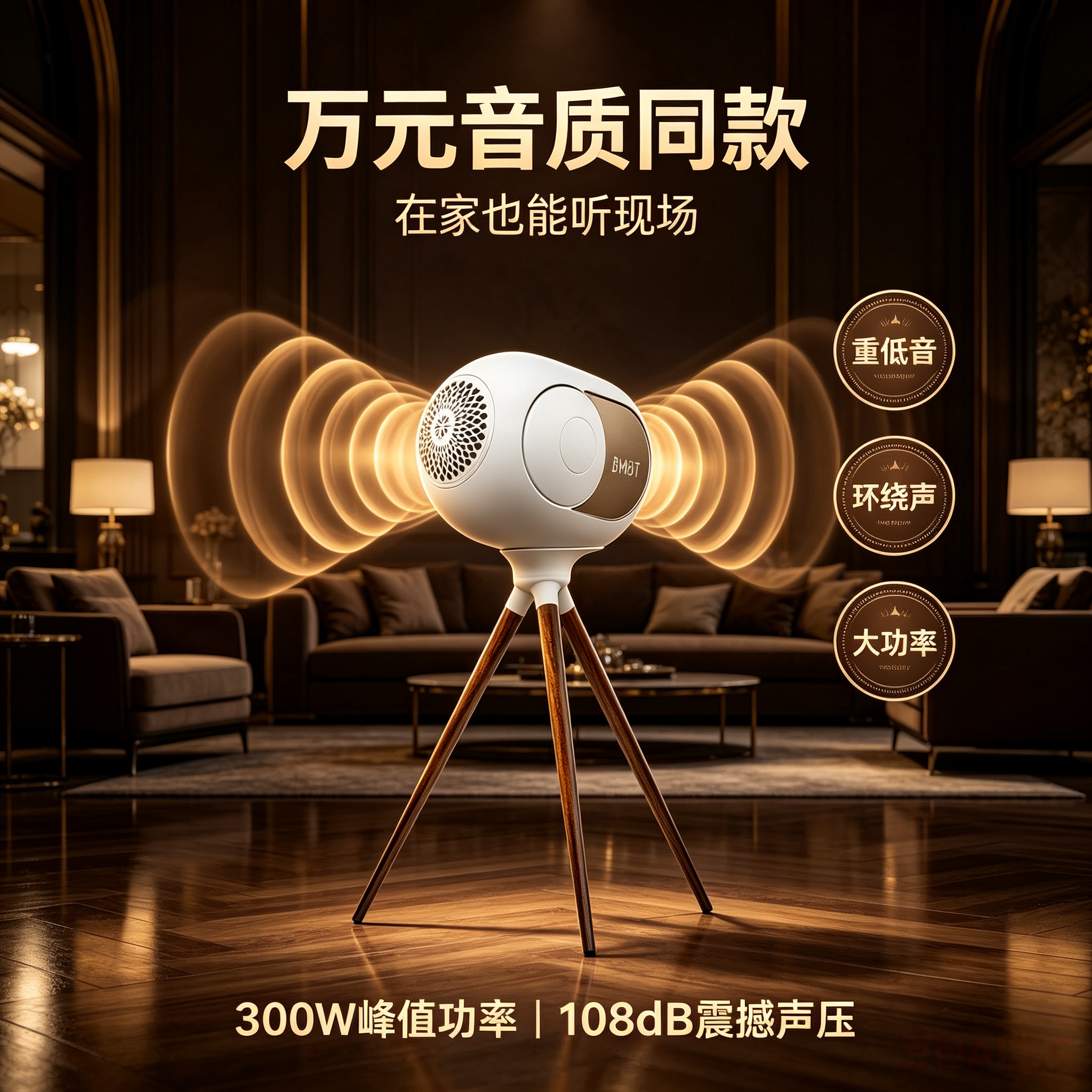 到手价950元】重低音蓝牙音响户外巨蛋音箱礼物超长续航低音炮