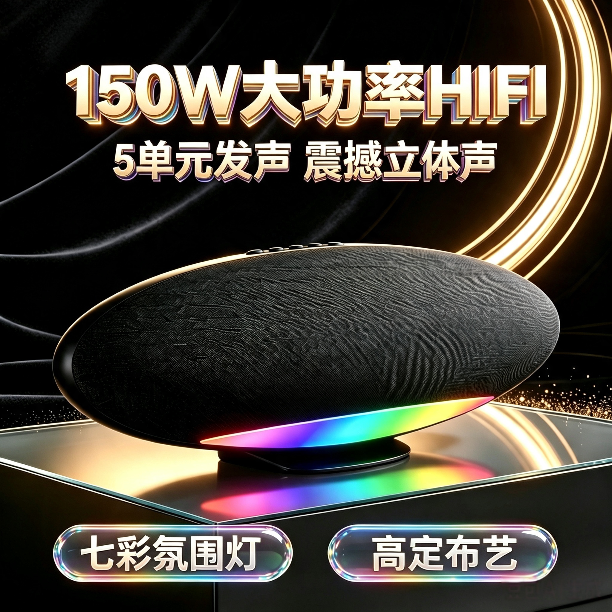 华强北S22蓝牙音响家用桌面电无线/蓝牙音箱