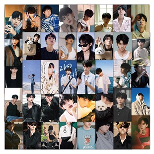 内娱男明星周翊然王一博汪苏泷朱一龙马嘉祺贴纸合集标签防水贴画