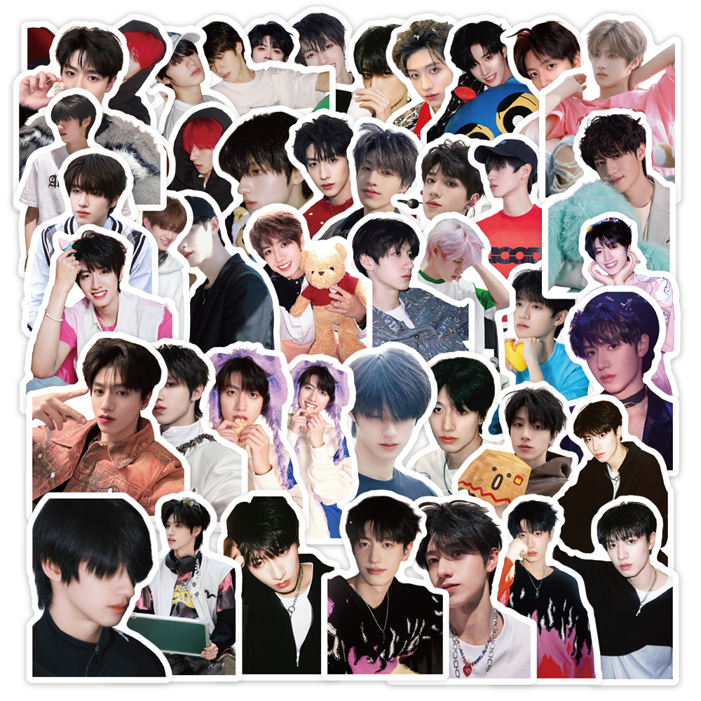 100张朱志鑫贴纸防水装饰