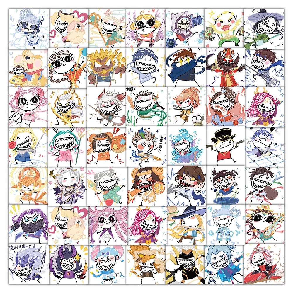 96张王者荣耀表情包贴纸