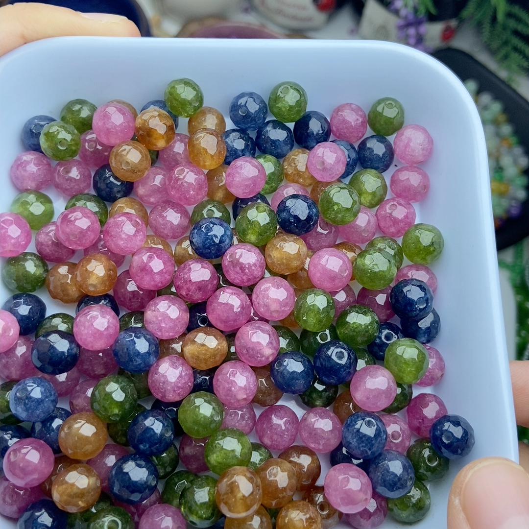 卡8切面碧玺100个