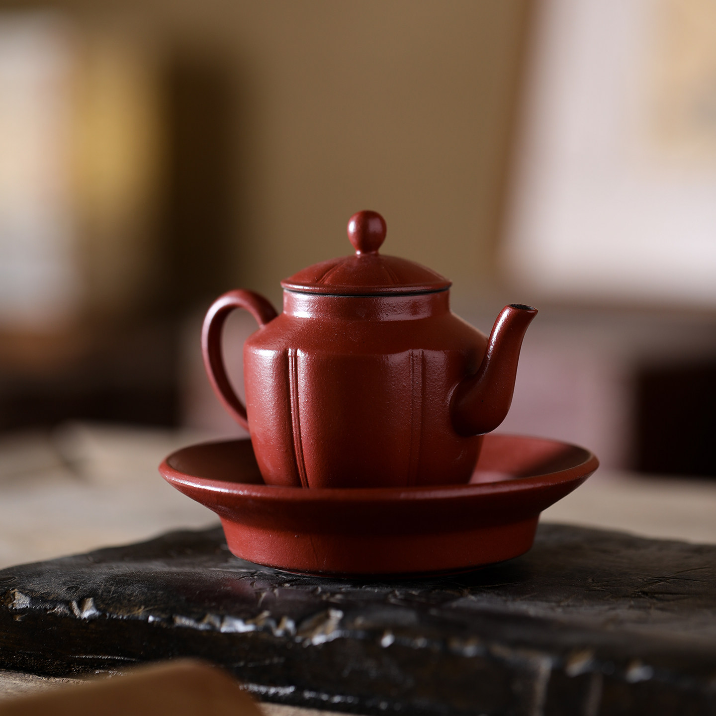 觅己陶泥朱砂红茶壶女士泡茶家用复古紫砂壶新年喝茶红色功夫茶具,餐饮具,茶壶,淘宝优惠券,粉丝福利购,淘宝优惠卷