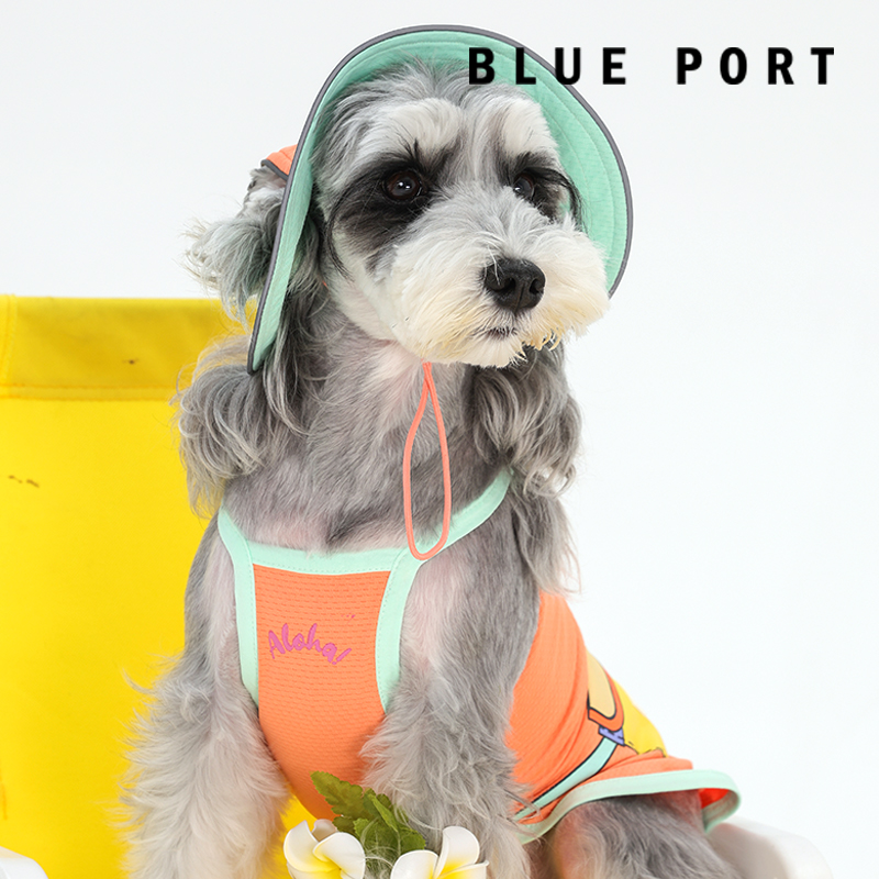 【新款】blueport春夏宠物服装防晒吊带衫狗衣服中小型犬猫打底衫-封面