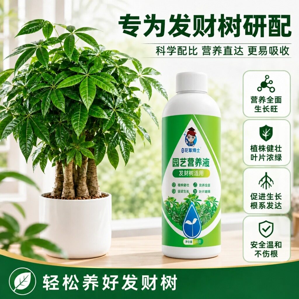 星宸花草博士发财树专用营养液图片