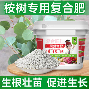 桉树专用三元复合肥室内绿植盆栽通用壮根苗促生长的水溶有机肥料