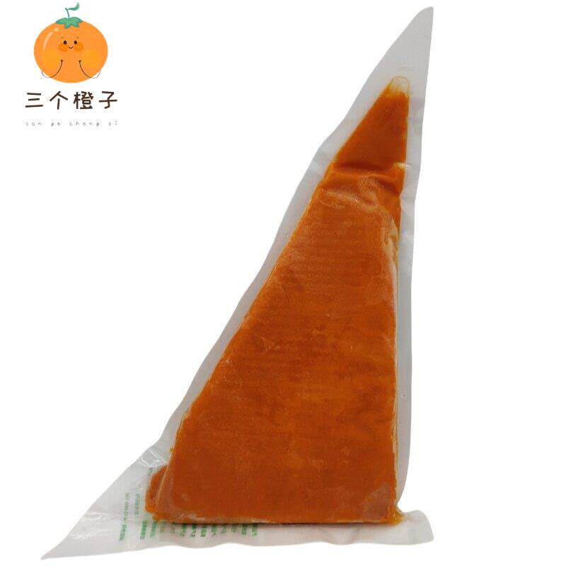 欧麦德冷冻紫薯泥红薯泥酱1kg薯饼馒头馅料奶茶甜品沙拉披萨原料