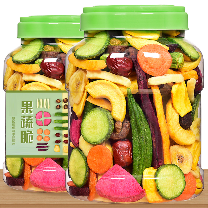 无蔗糖混合果蔬脆孕妇糖友控糖