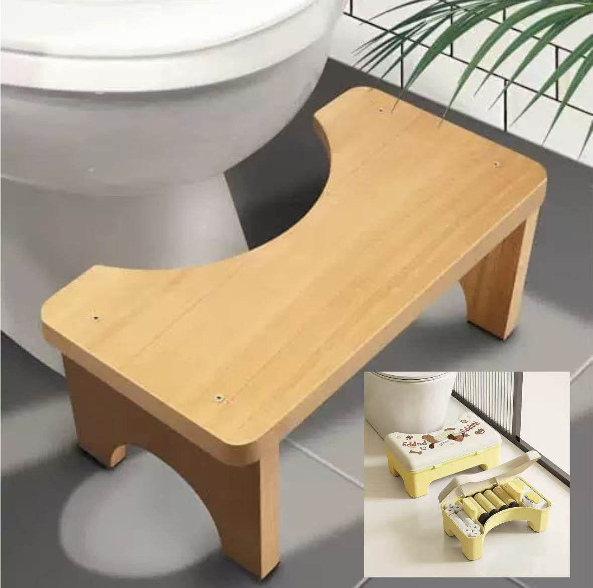 木制马桶凳洗漱台儿童垫脚凳家用辅助可调节防滑办公坐便器脚踩凳,住宅家具,垫脚凳,淘宝优惠券,粉丝福利购,淘宝优惠卷