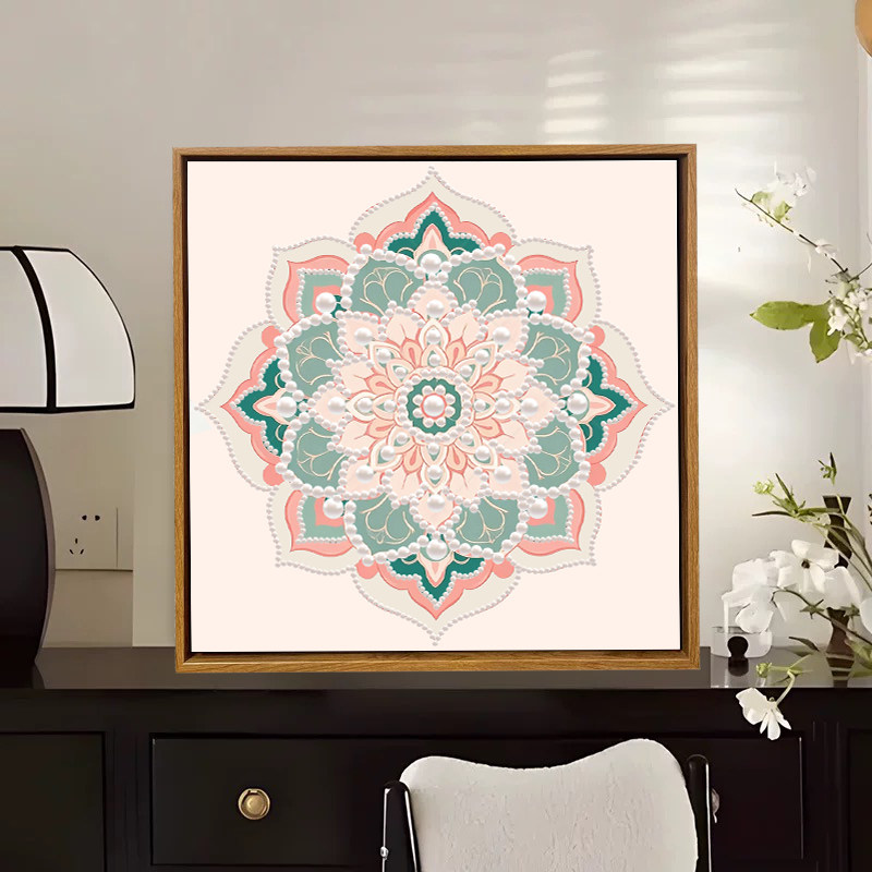 非遗宋锦珍珠画手工材料包diy