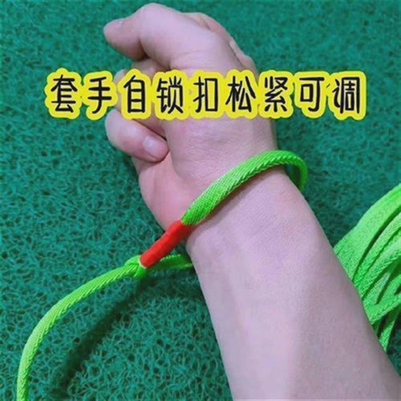 工厂直销仓狼撒网手绳漂浮耐磨绳旋网手抛网飞盘网拉绳非大力马渔