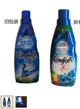 越南COMFOR衣物柔顺剂洗衣液浓缩型兰花香800ml