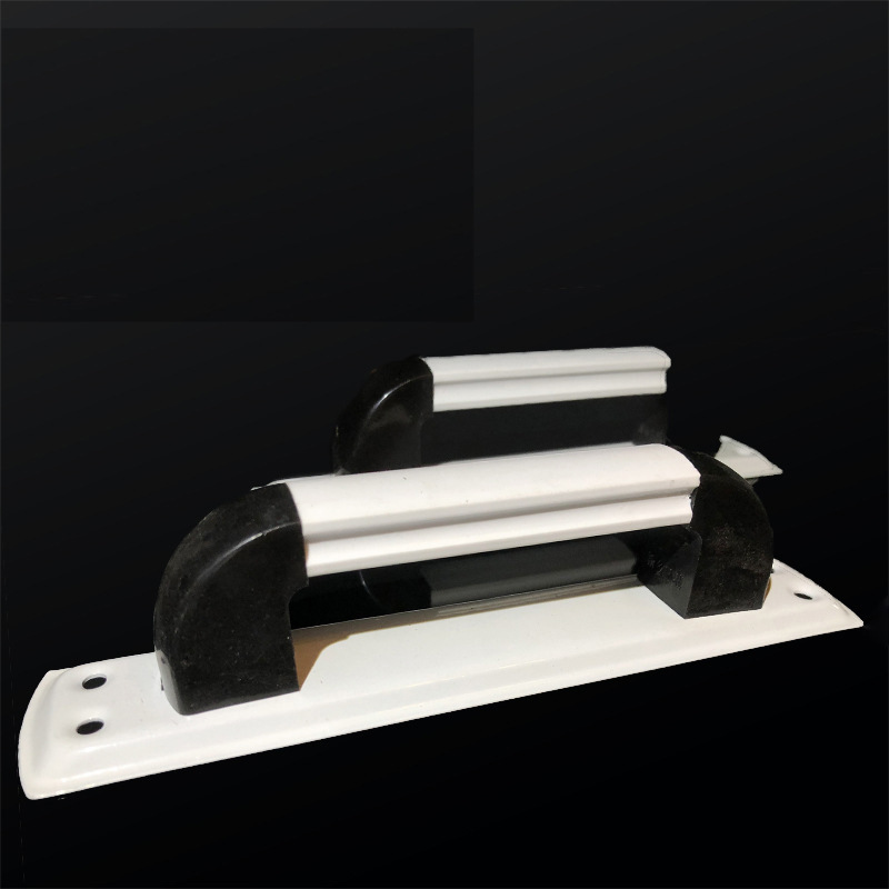 白色塑钢推拉门把手钢底板拉手