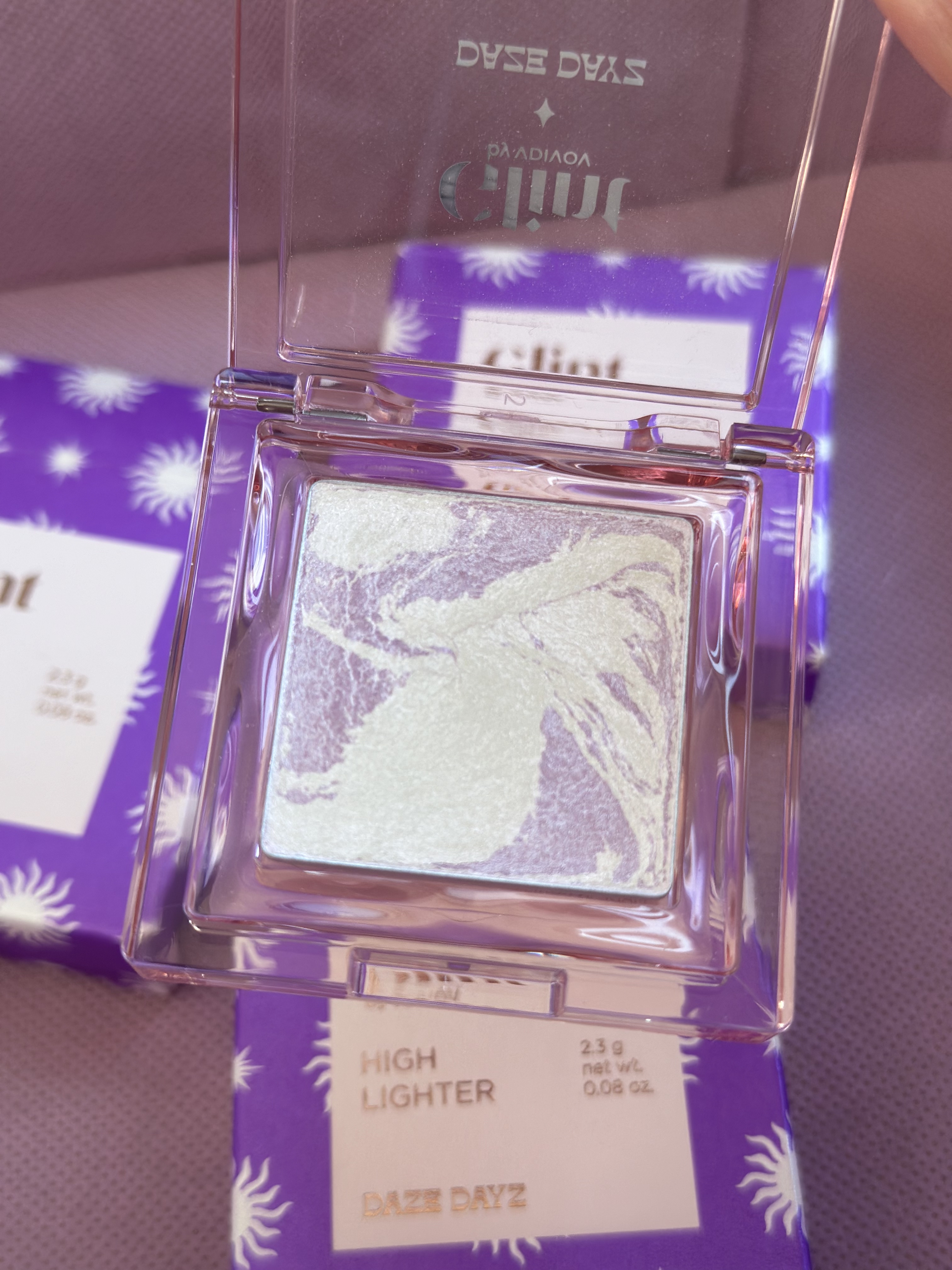 韩国sun-kissed GLINT联名dazedayz单色五花烘焙高光粉饼立体提亮