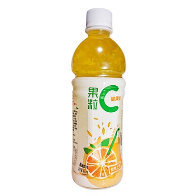 辣妹子果味 c500mlx15瓶整件橙果粒果味橙汁真果肉果粒橙休闲饮料