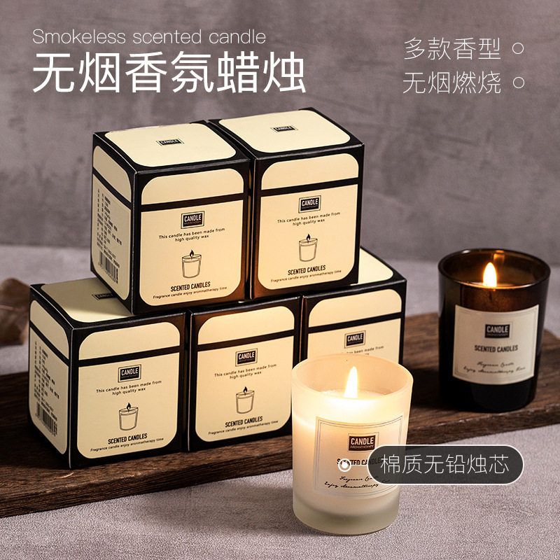 安神助眠小众香薰蜡烛节日精油