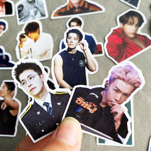 SuperJunior 李东海手账贴纸韩国明星行李箱贴画电脑应援贴装饰