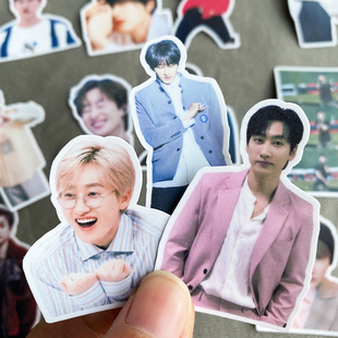 SuperJunior l李赫宰手账贴纸韩国明星行李箱贴画电脑应援贴装饰