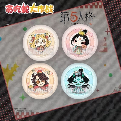 贪吃蛇第五人格痛包Q版周边吧唧园丁红蝶囚徒小女孩系列同人谷子