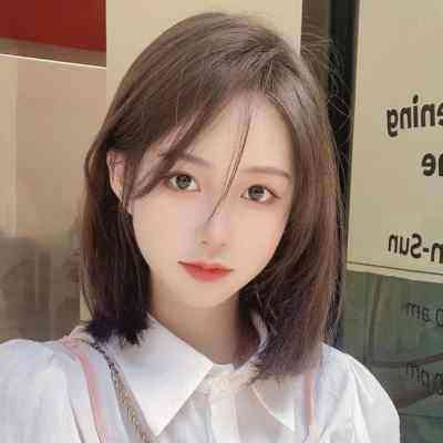假发短发女中长发中分网红波波头时尚锁骨发蕾丝真人发丝全头套